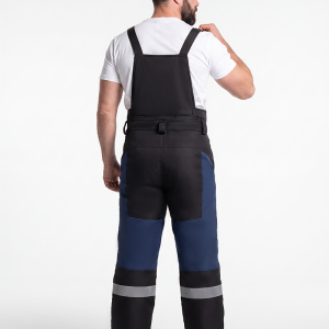 Полукомбинезон зимний ProfLineSpecialist (тк.Мембрана,180), т.синий/черный