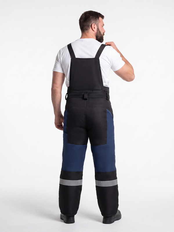 Полукомбинезон зимний ProfLineSpecialist (тк.Мембрана,180), т.синий/черный