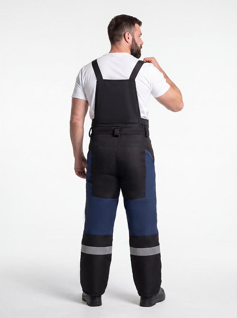 Полукомбинезон зимний ProfLineSpecialist (тк.Мембрана,180), т.синий/черный